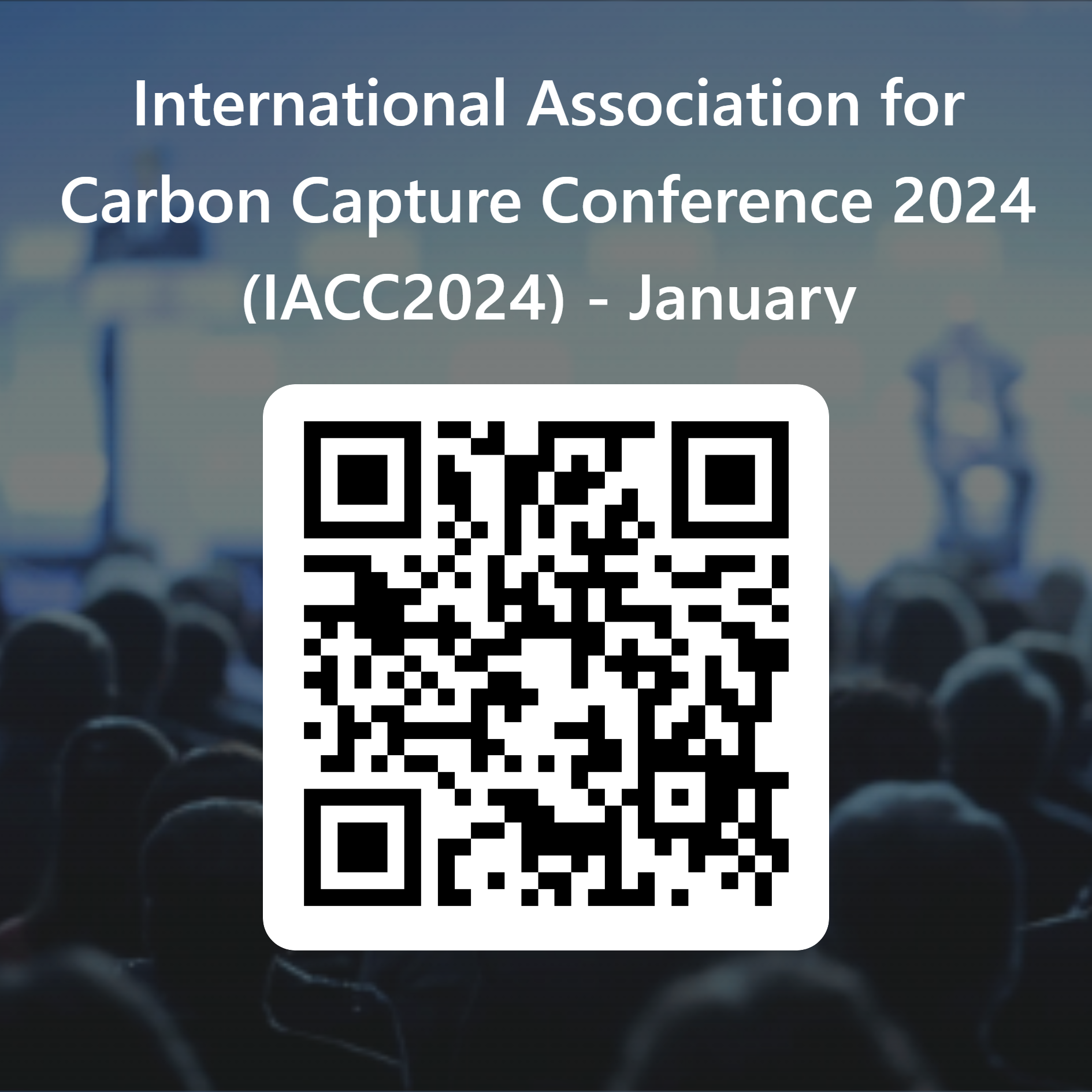 QRCode for International Association for Carbon Capture Conference 2024 (IACC2024) - January